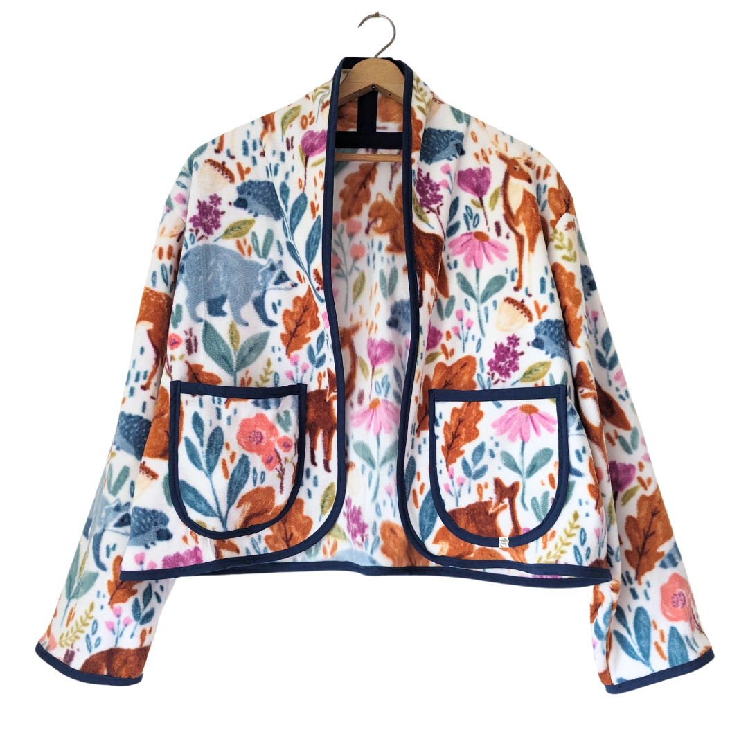 Cardi Coat - Spring Woodlands