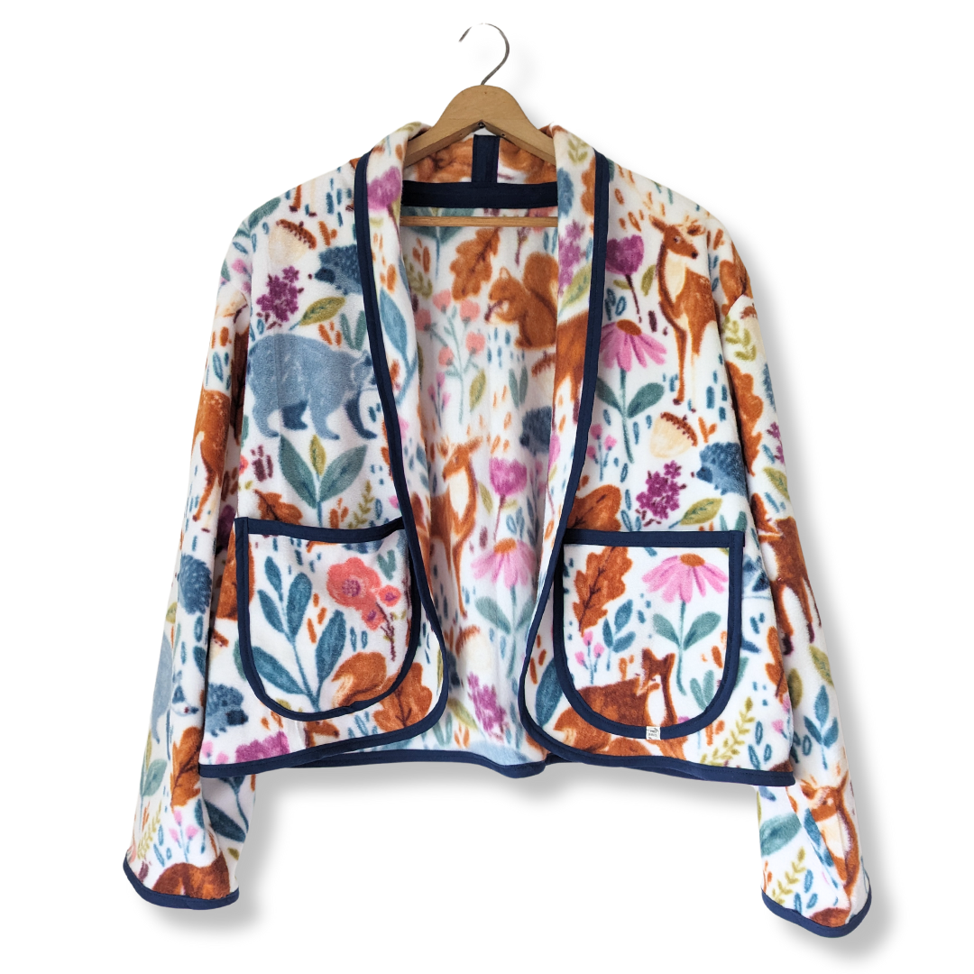Cardi Coat - Spring Woodlands