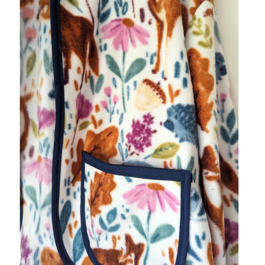Cardi Coat - Spring Woodlands