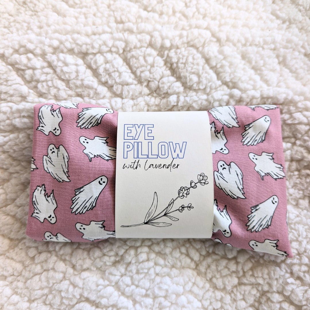 Glow Ghosts - Weighted Eye Pillow