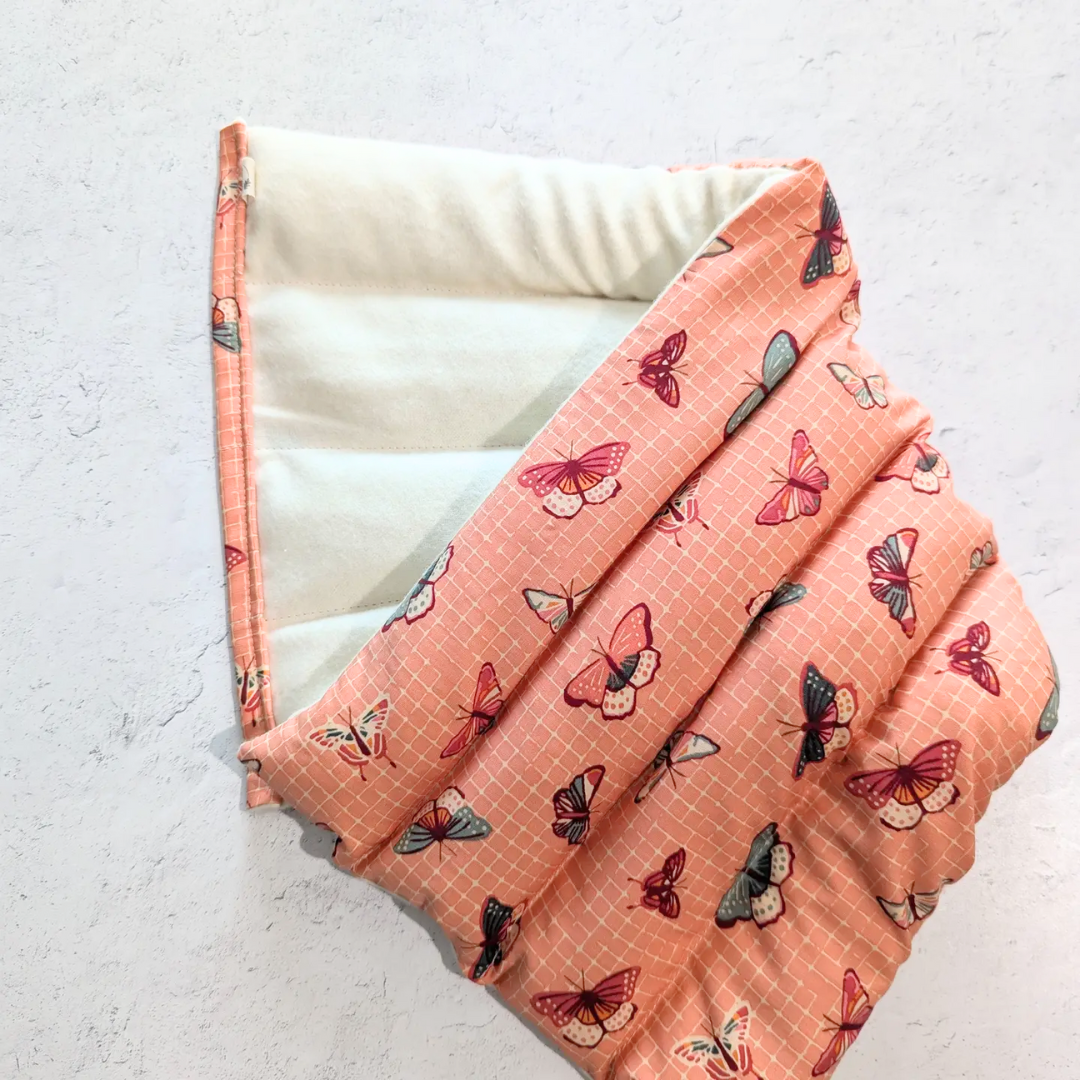 Weighted Heating Pad Cotton/Flannel - Fluttering Lattice