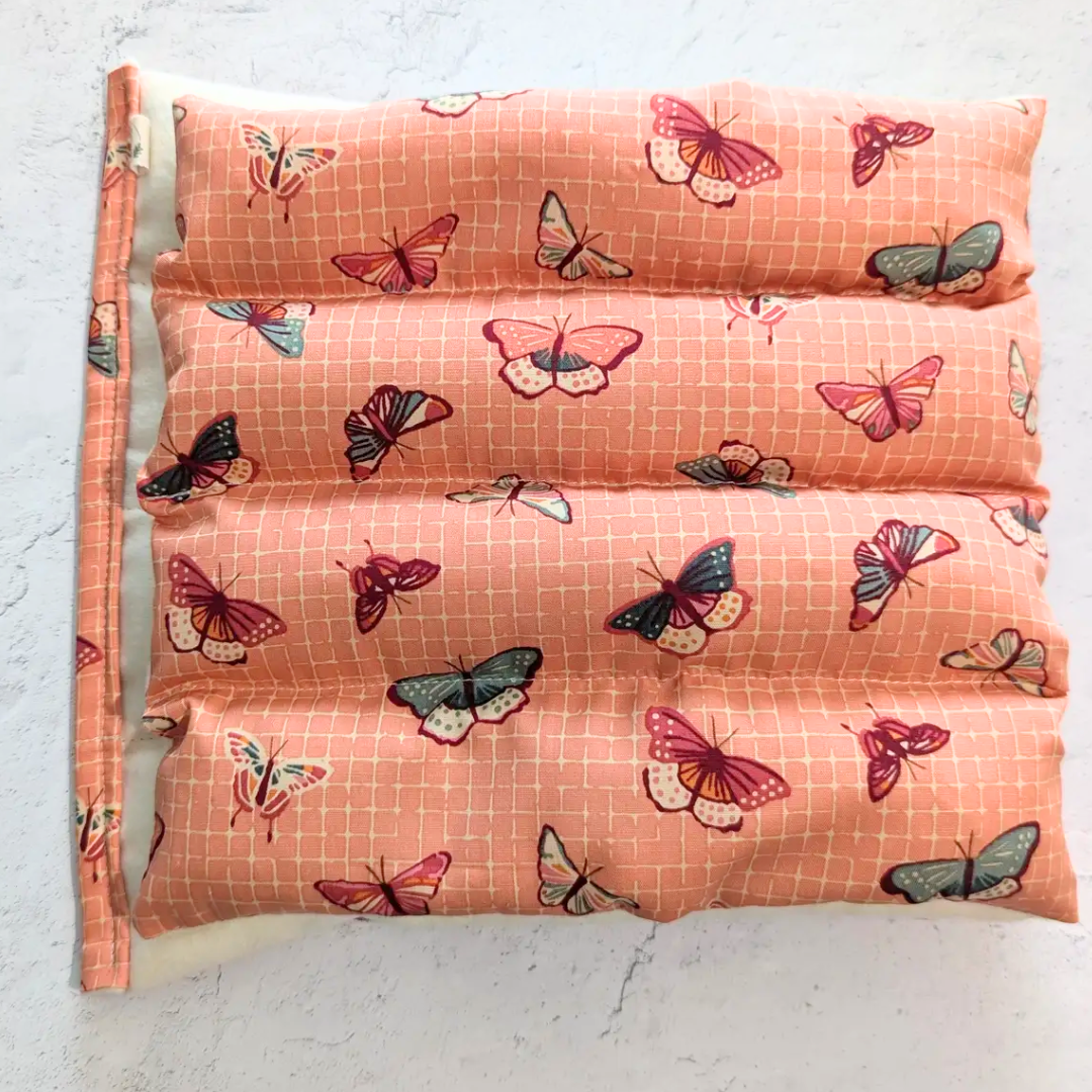 Weighted Heating Pad Cotton/Flannel - Fluttering Lattice
