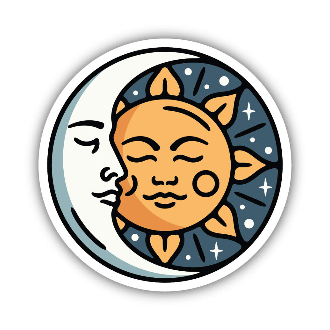 Sun & Moon Sticker