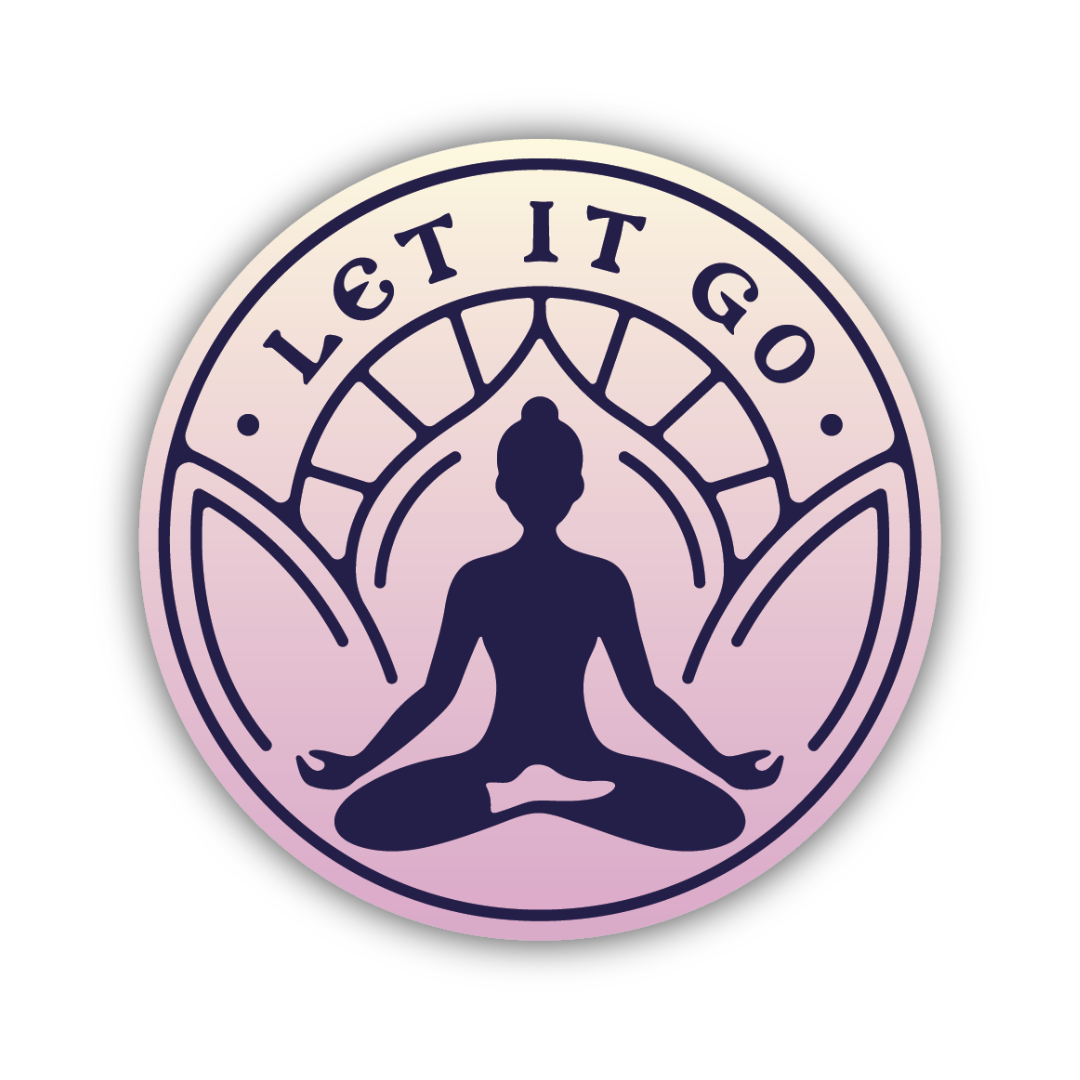 Let It Go Sticker