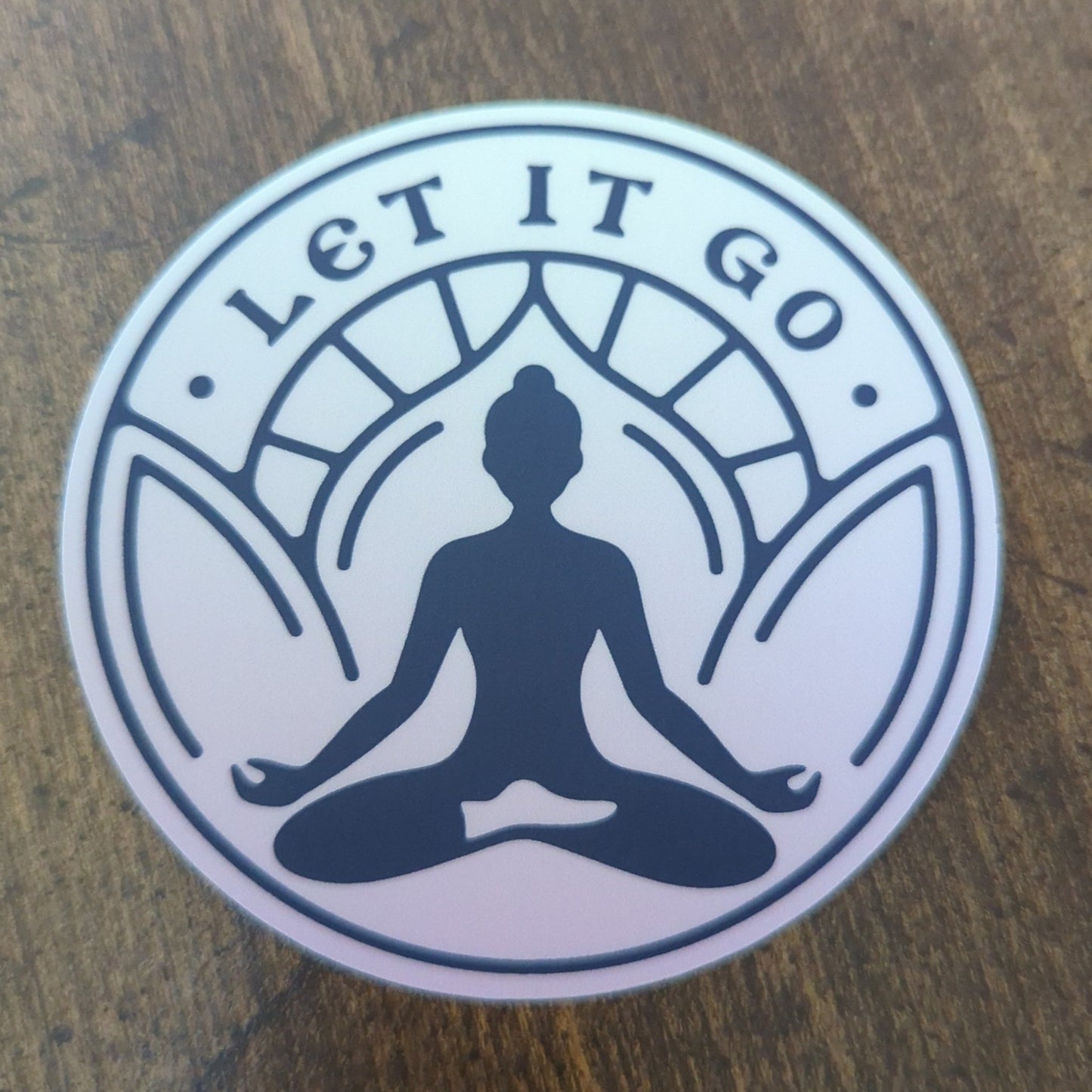 Let It Go Sticker