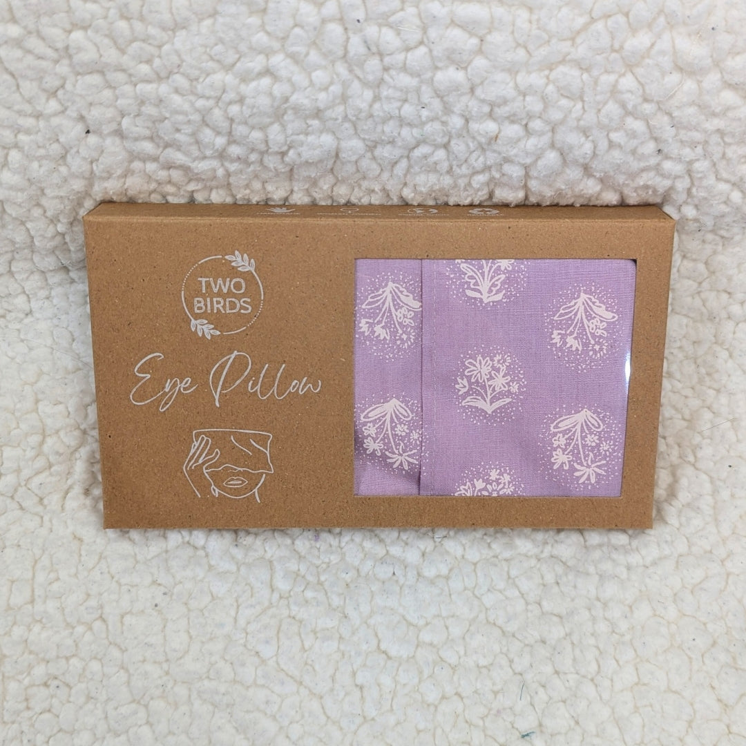 Lilac Stamp - Weighted Eye Pillow