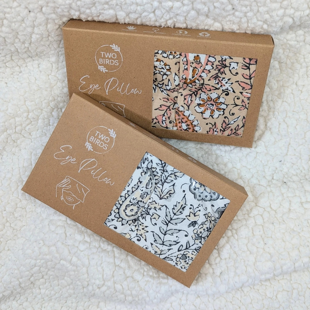 Paisley - Weighted Eye Pillow
