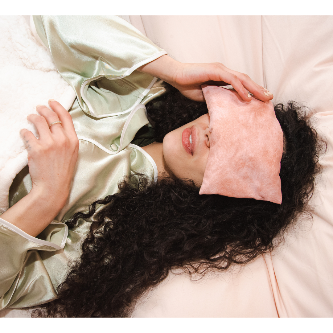 Weighted Eye Pillow Classics - Washed Rose