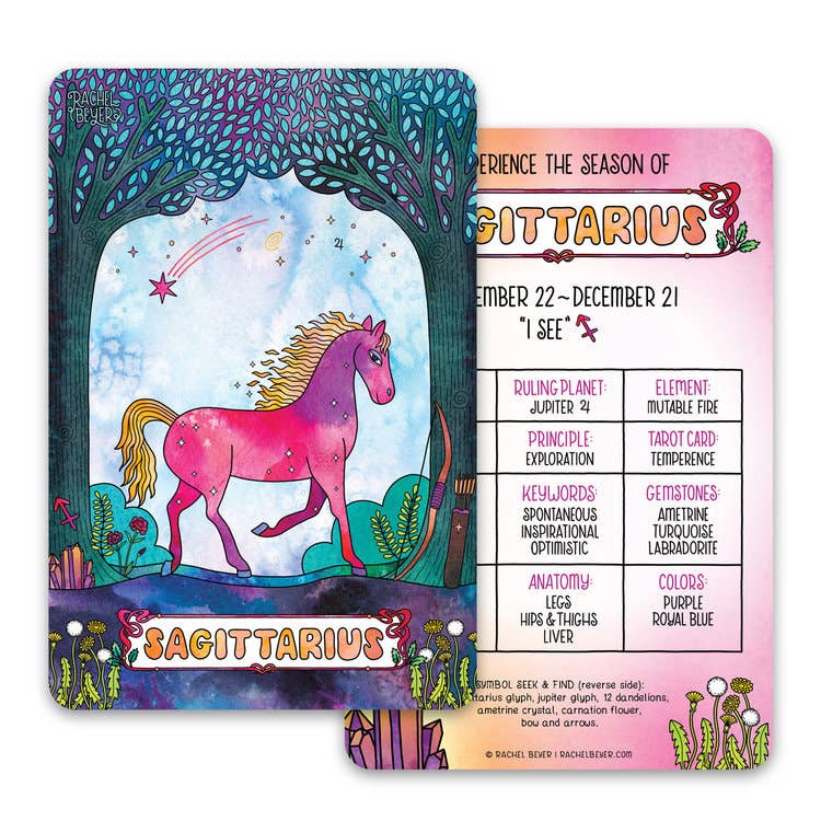 Sagittarius Zodiac Mini Art Print