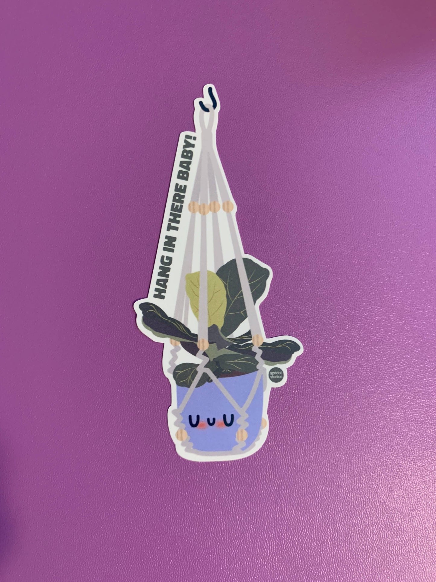 Hang in there baby Sticker