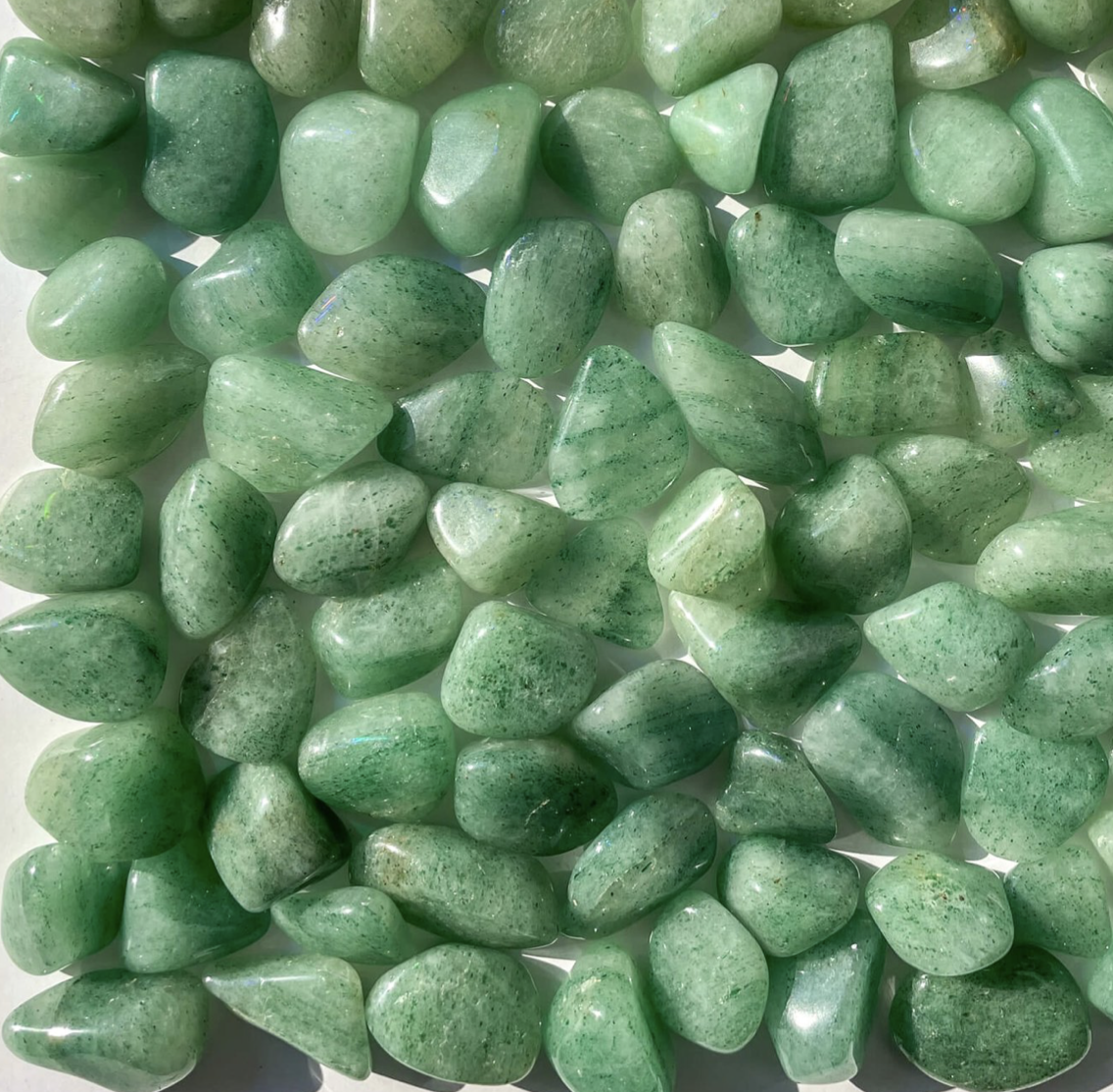 Tumbled Green Aventurine