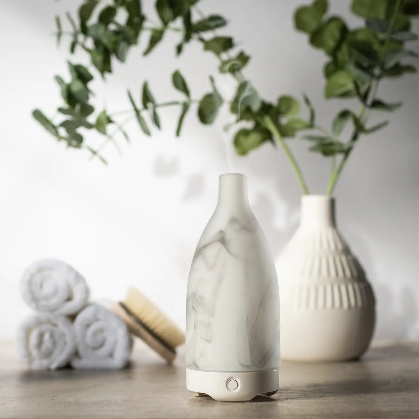 Marble Glass Vase Diffuser