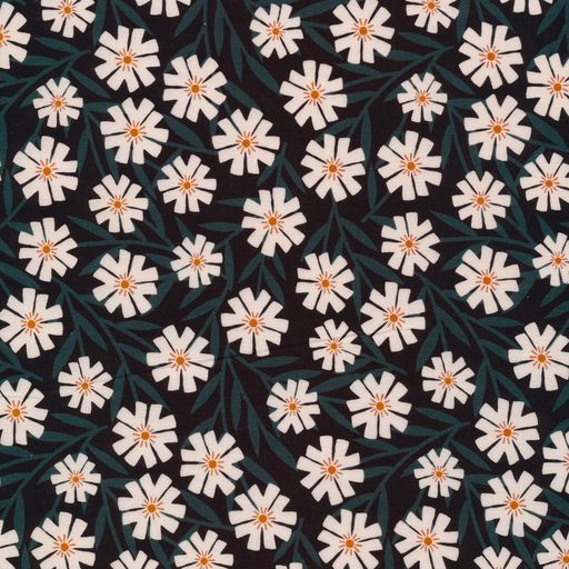 Easy Weekend Daisies - Printed Quilter's Cotton Fabric by the Yard