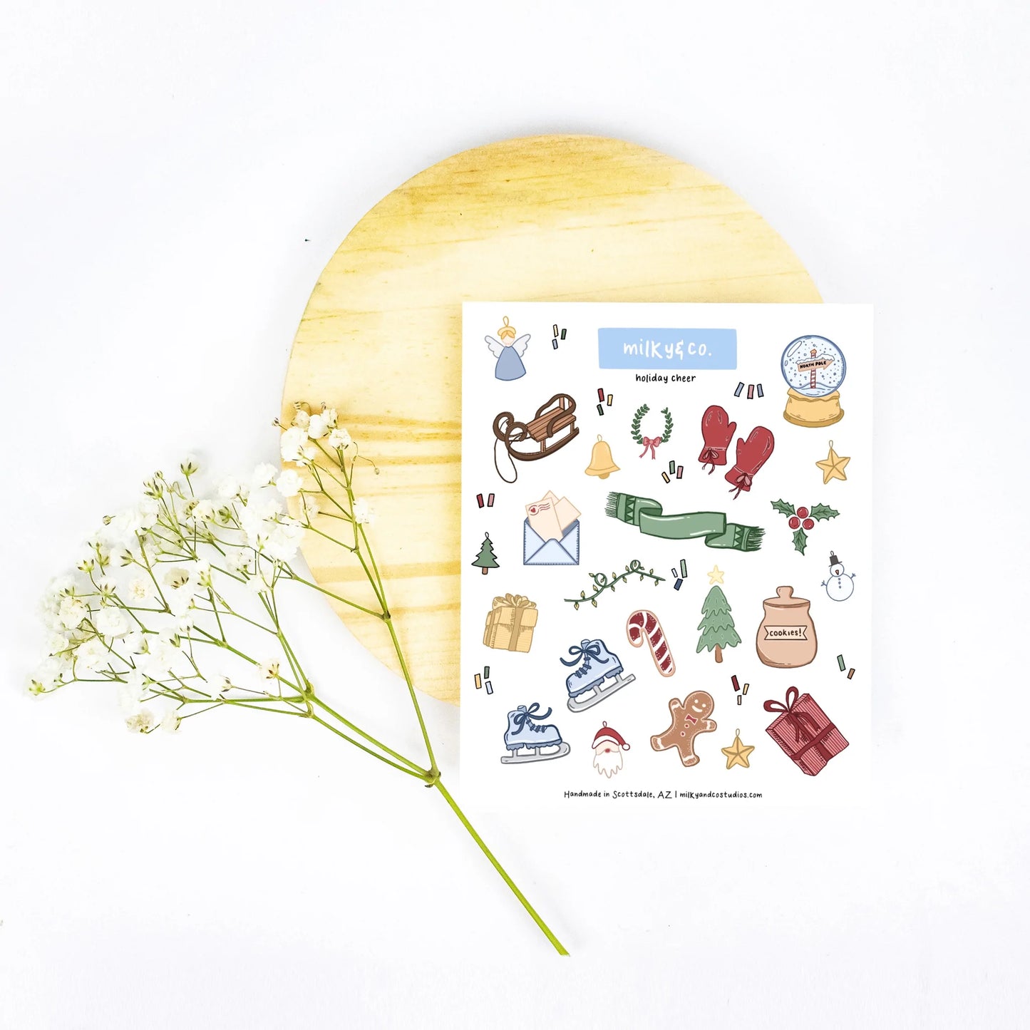 Holiday Cheer Sticker Sheet