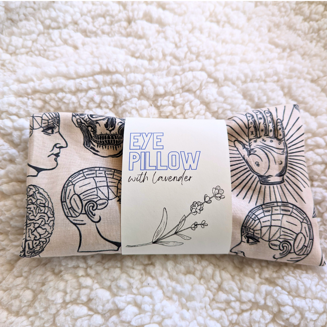 Vintage Palmistry - Weighted Eye Pillow