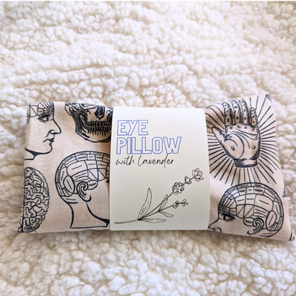 Vintage Palmistry - Weighted Eye Pillow