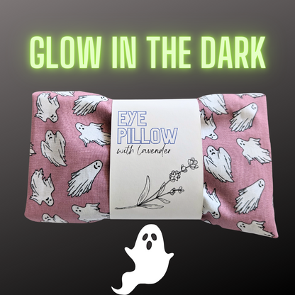 Glow Ghosts - Weighted Eye Pillow