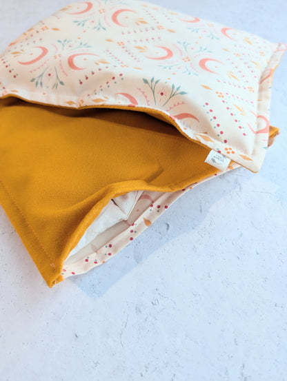 Weighted Heating Pad Cotton/Flannel - Crescent Charm