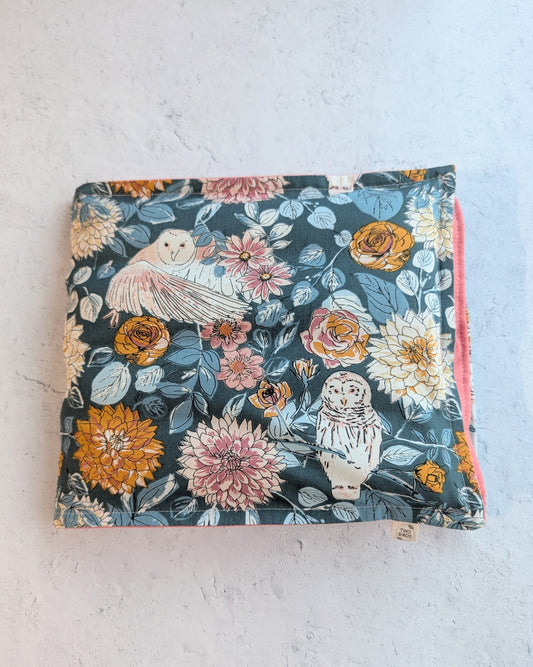 Weighted Heating Pad Cotton/Flannel - Owl Fairytale