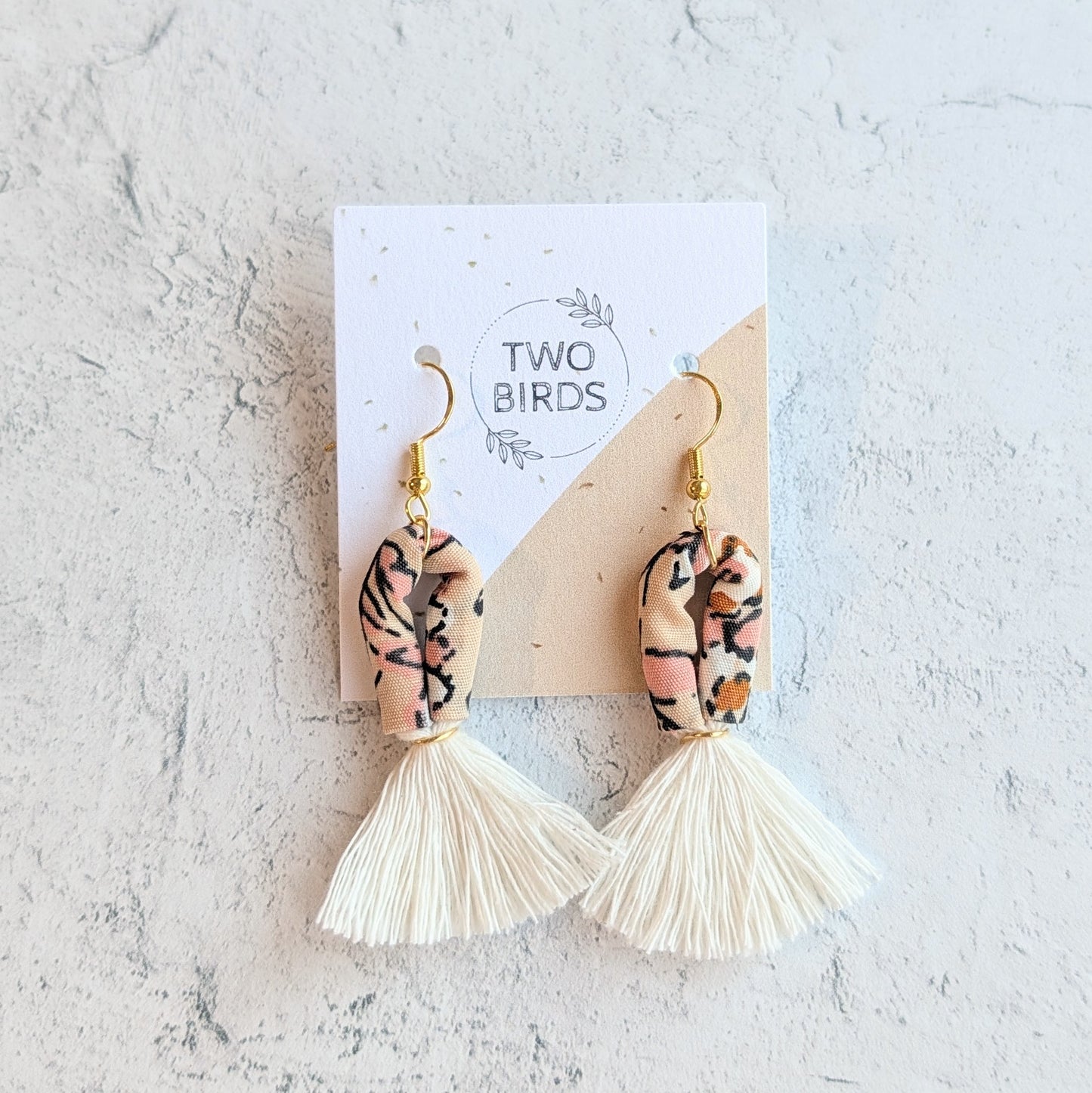 Upcycled Scrap Earrings No. 4