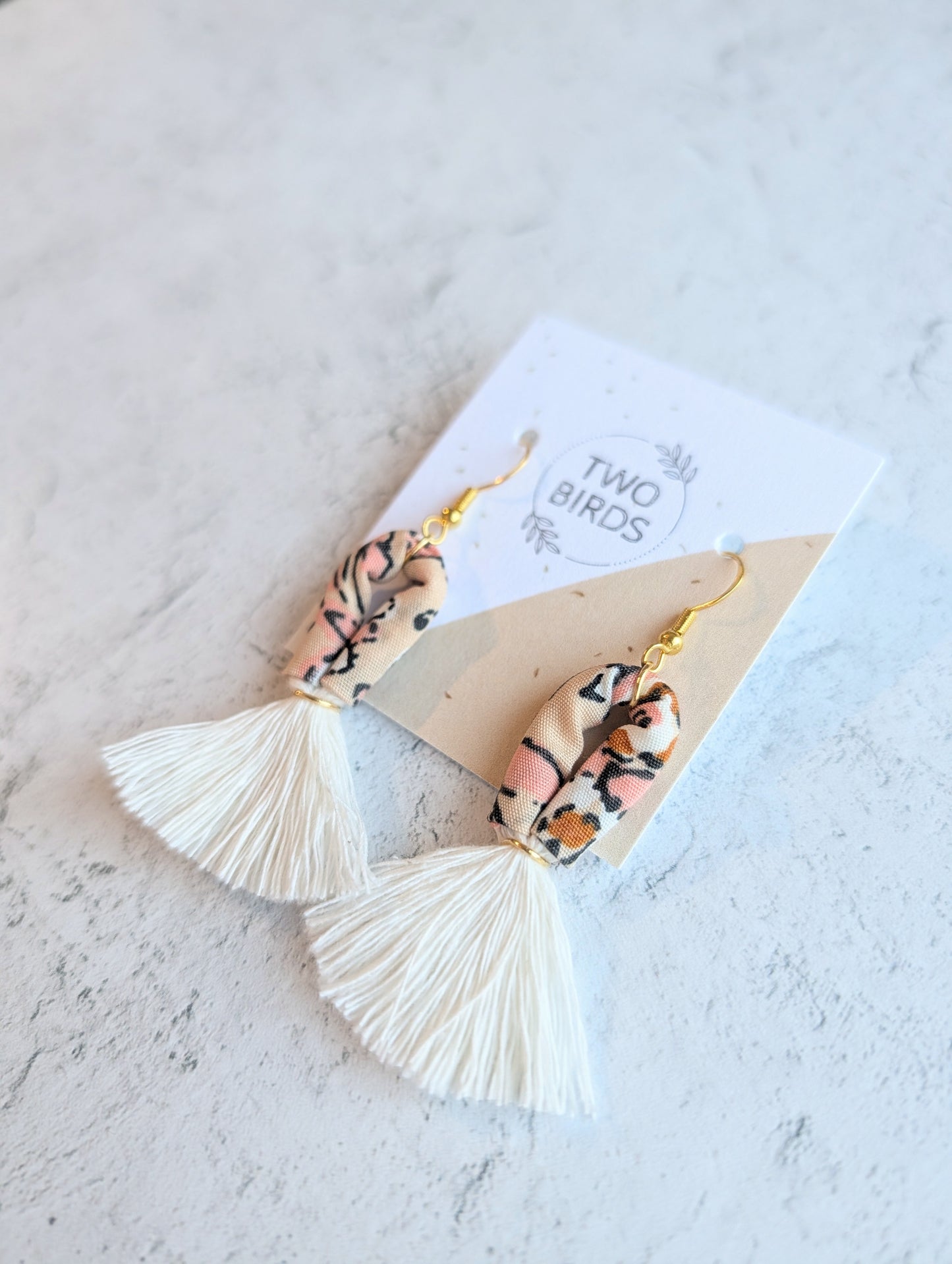 Upcycled Scrap Earrings No. 4