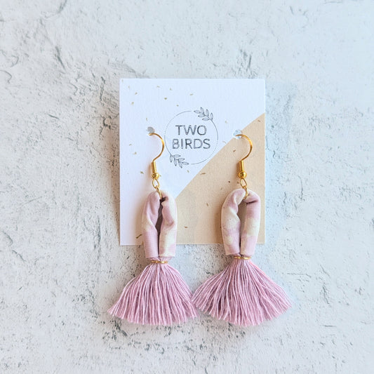 Upcycled Scrap Earrings No. 5