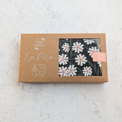 Dark Daisies - Weighted Eye Pillow