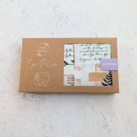 Field Diary - Weighted Eye Pillow