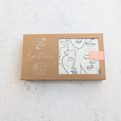 Picasso Facess - Weighted Eye Pillow