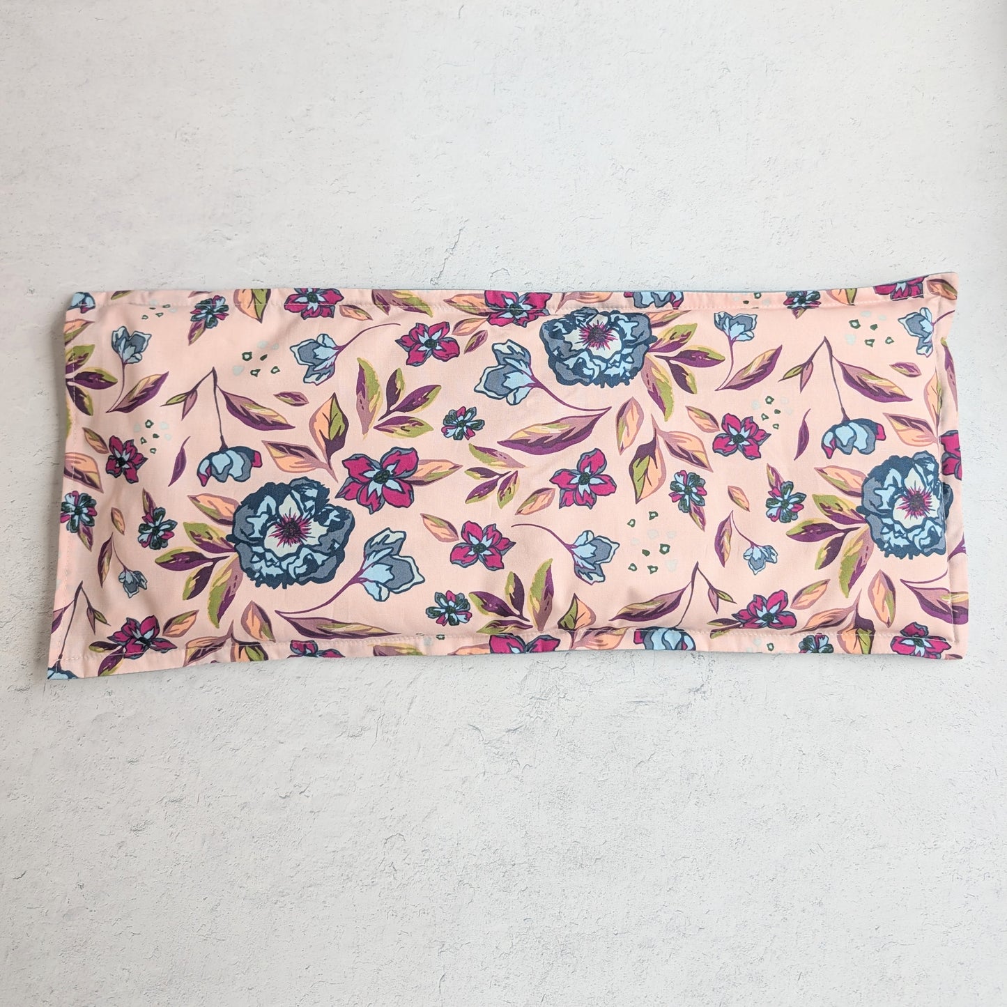 Weighted Heating Pad Cotton/Flannel - Blush Botanical