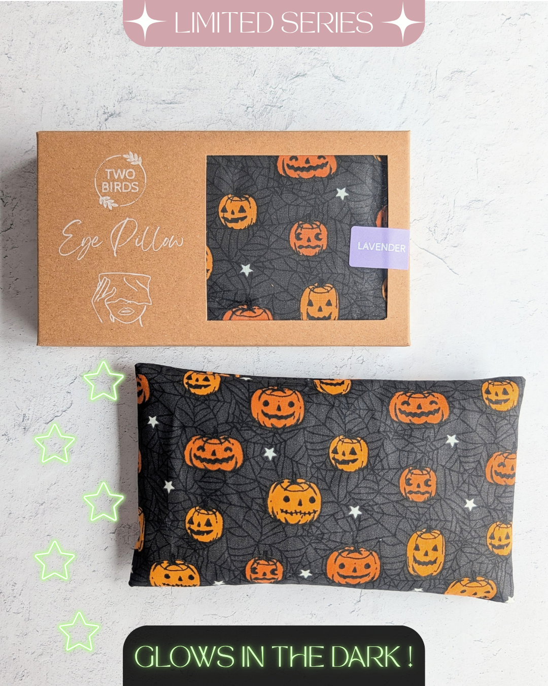 Weighted Eye Pillow - Jack O' Lanterns