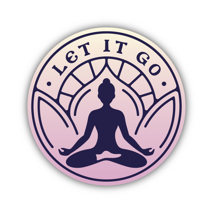Let It Go Sticker
