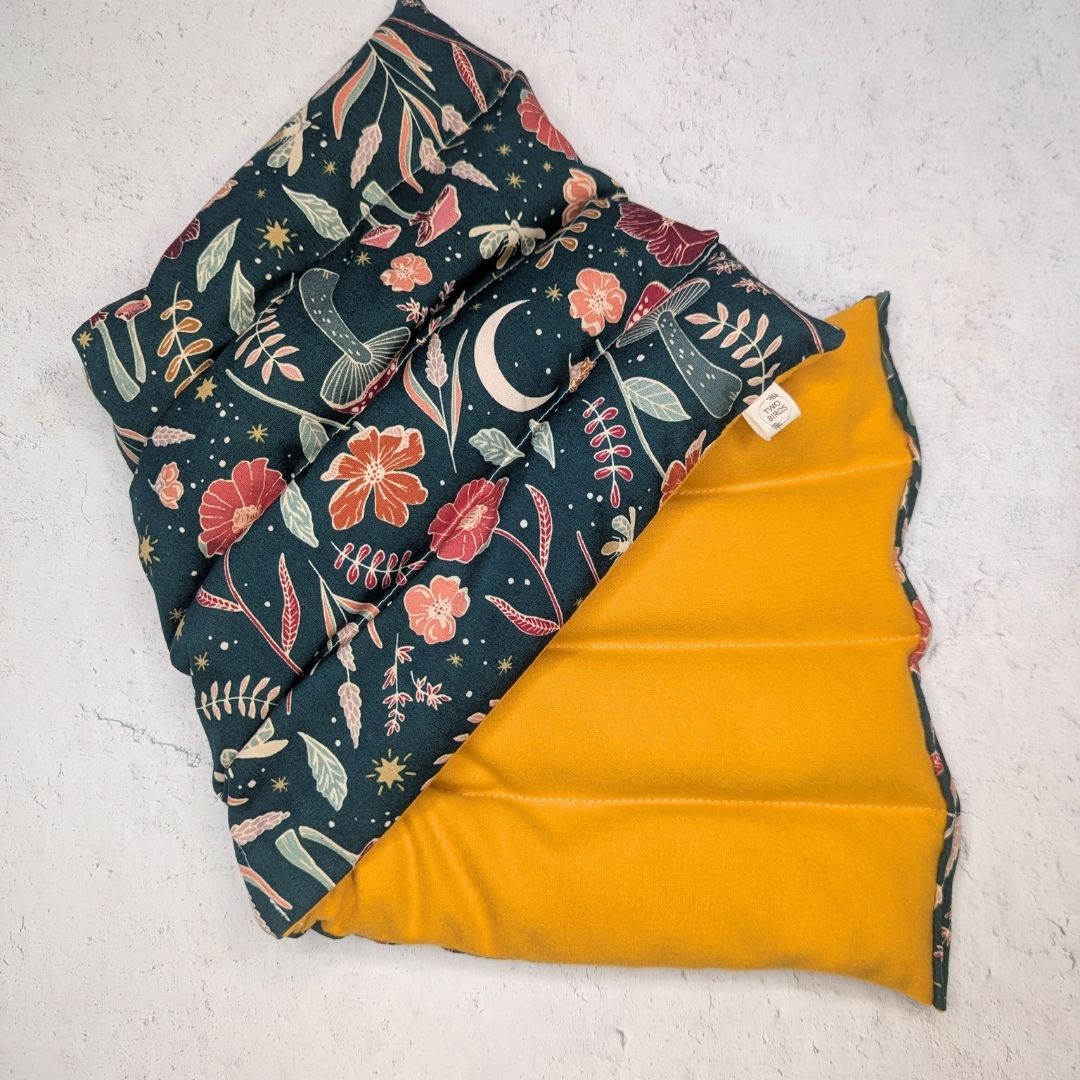 Weighted Heating Pad Cotton/Flannel - Nightfall