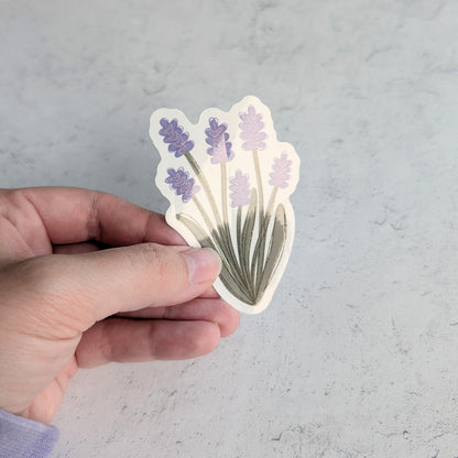 Lavender Bunch Sticker