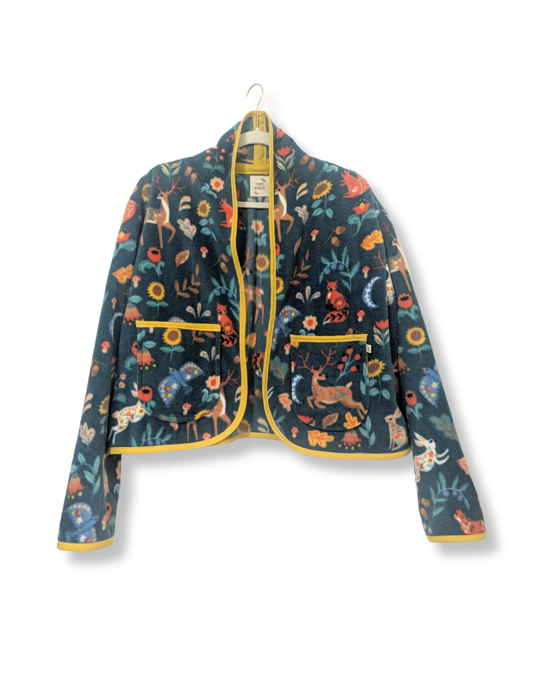 Cozy Cardi - Forest Friends (Small/Medium)