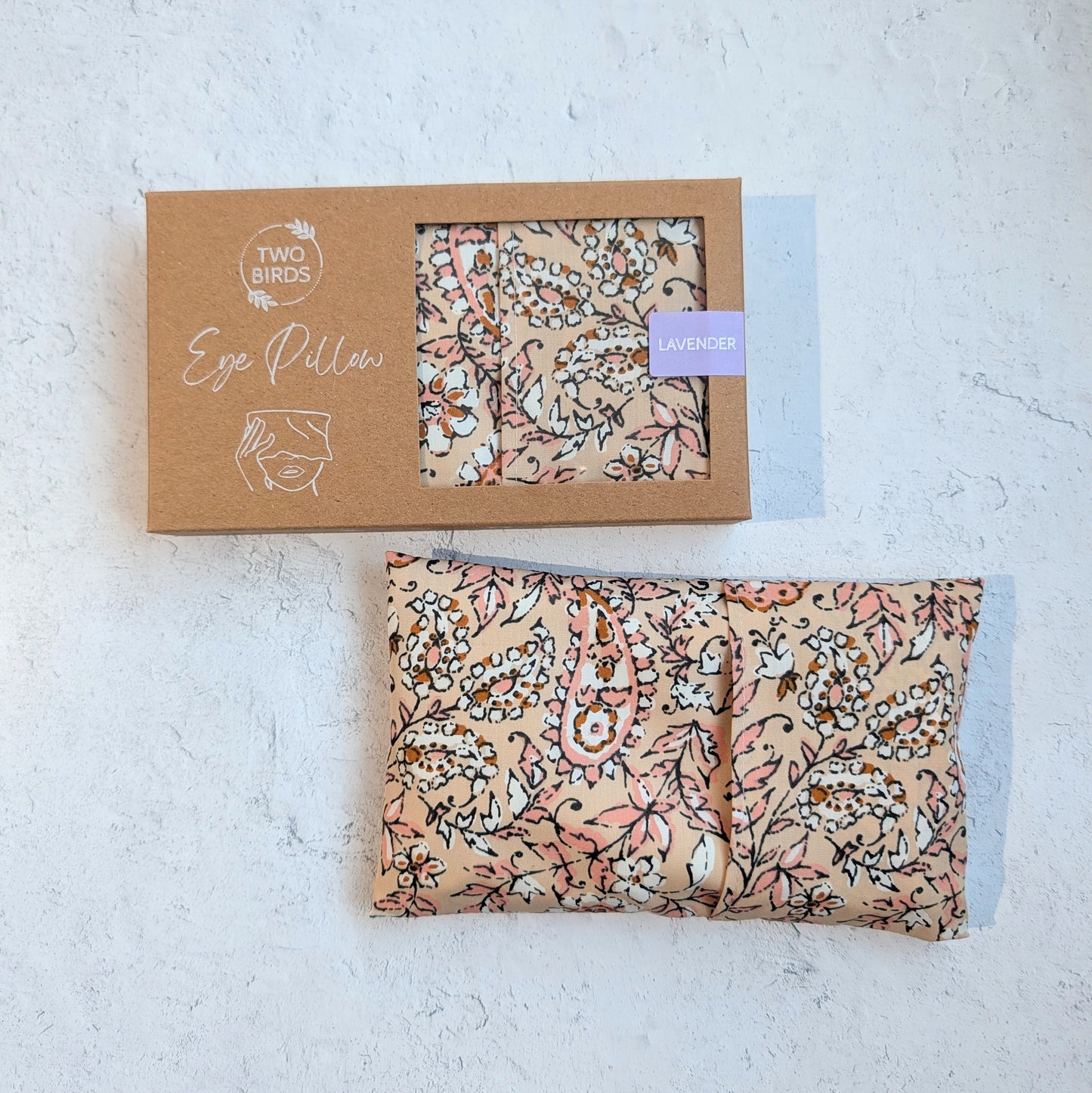 Pink Paisley Bundle - Eye Pillow & Neck Wrap