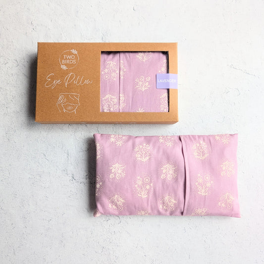 Lilac Stamp - Weighted Eye Pillow