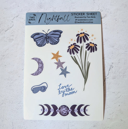Nightfall Sticker Sheet