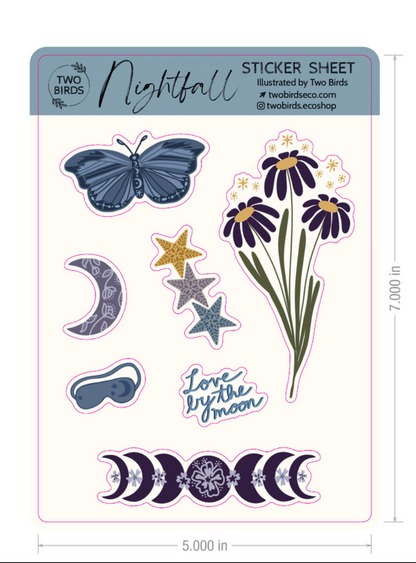 Nightfall Sticker Sheet
