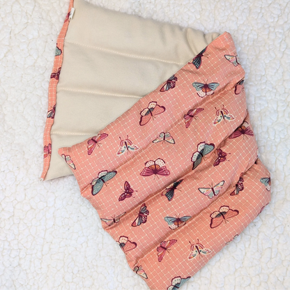 Weighted Heating Pad Cotton/Flannel - Fluttering Lattice