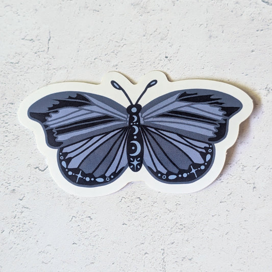 Night Butterfly Sticker
