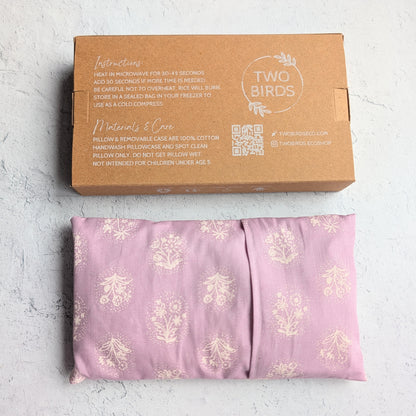 Lilac Stamp - Weighted Eye Pillow