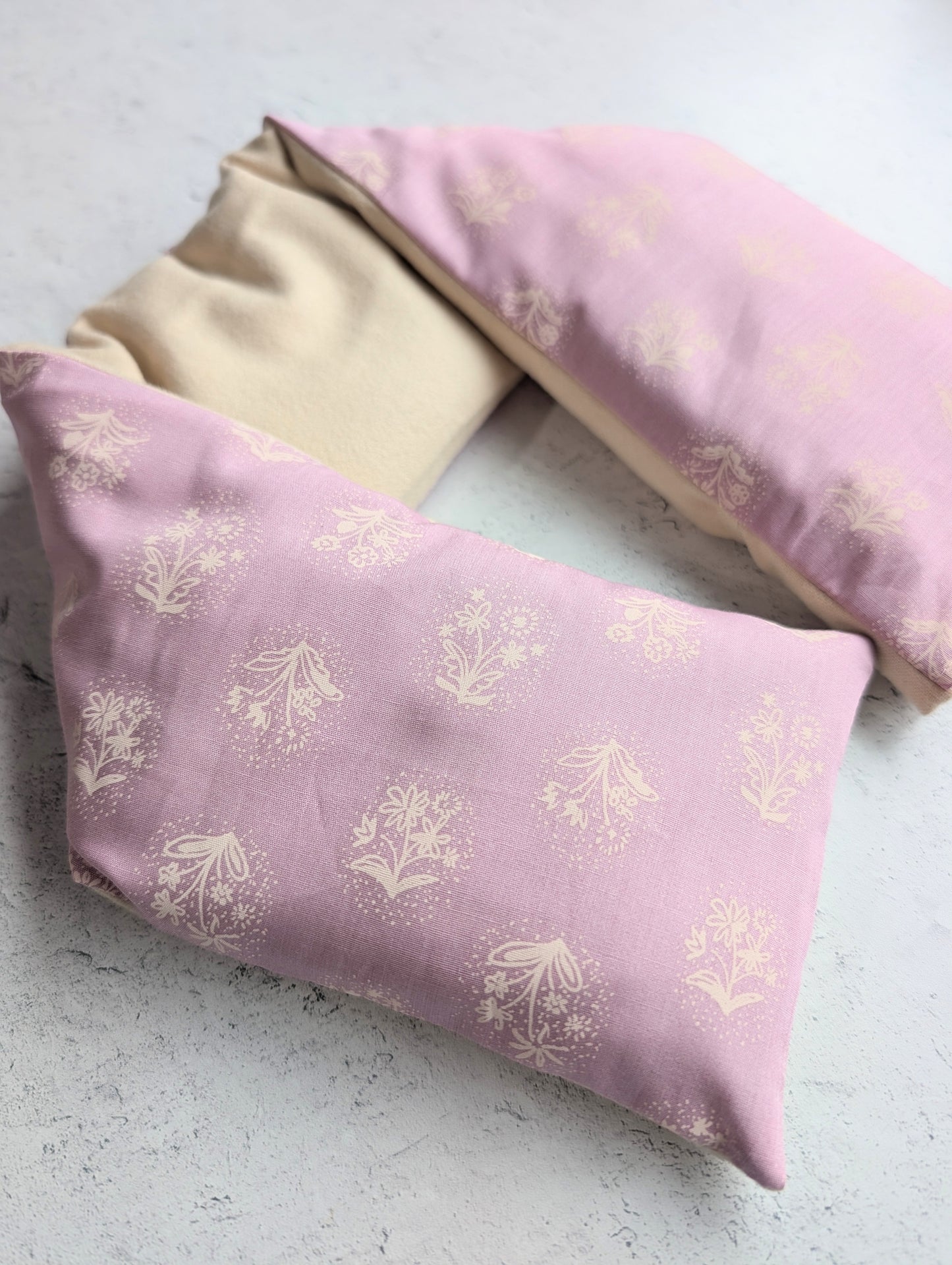 Weighted Neck Wrap - Lilac Stamp