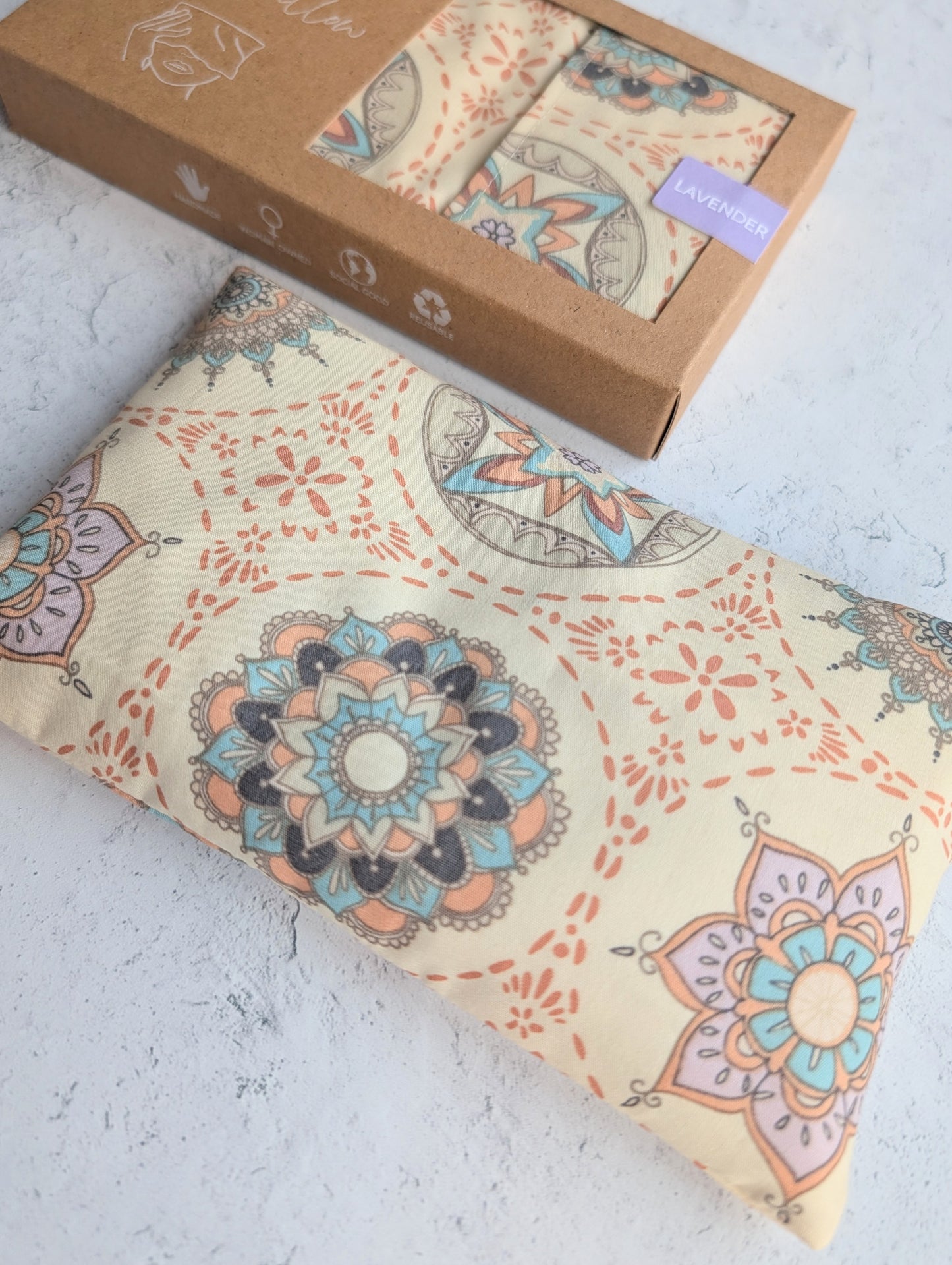 Mandalas - Weighted Eye Pillow