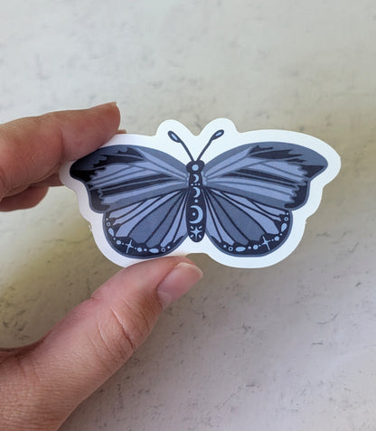 Night Butterfly Sticker