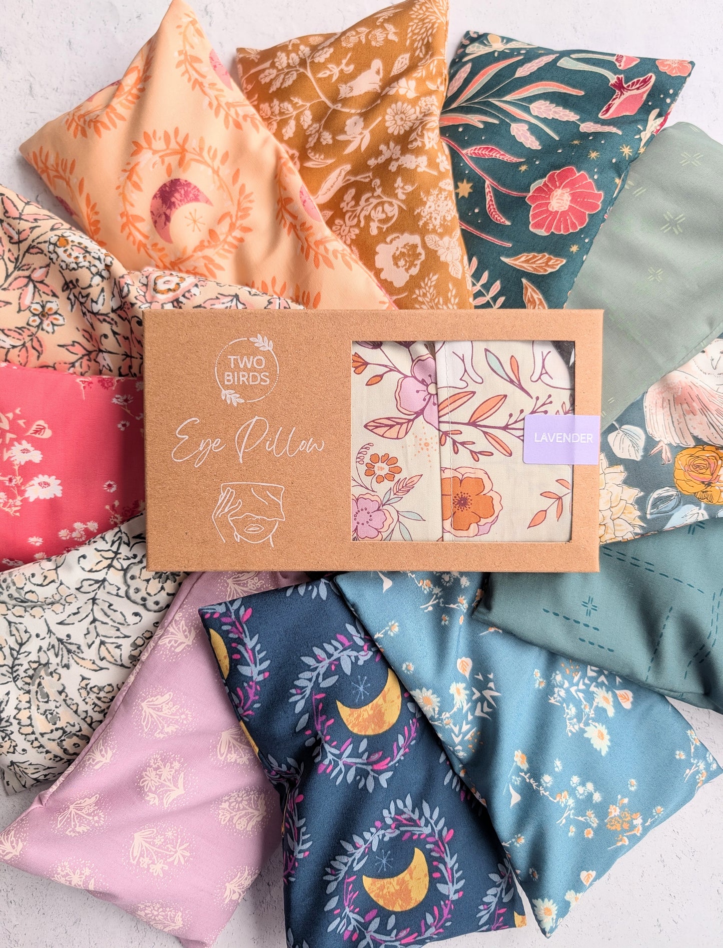 Bulk Baker's Dozen Weighted Eye Pillow - Lavender