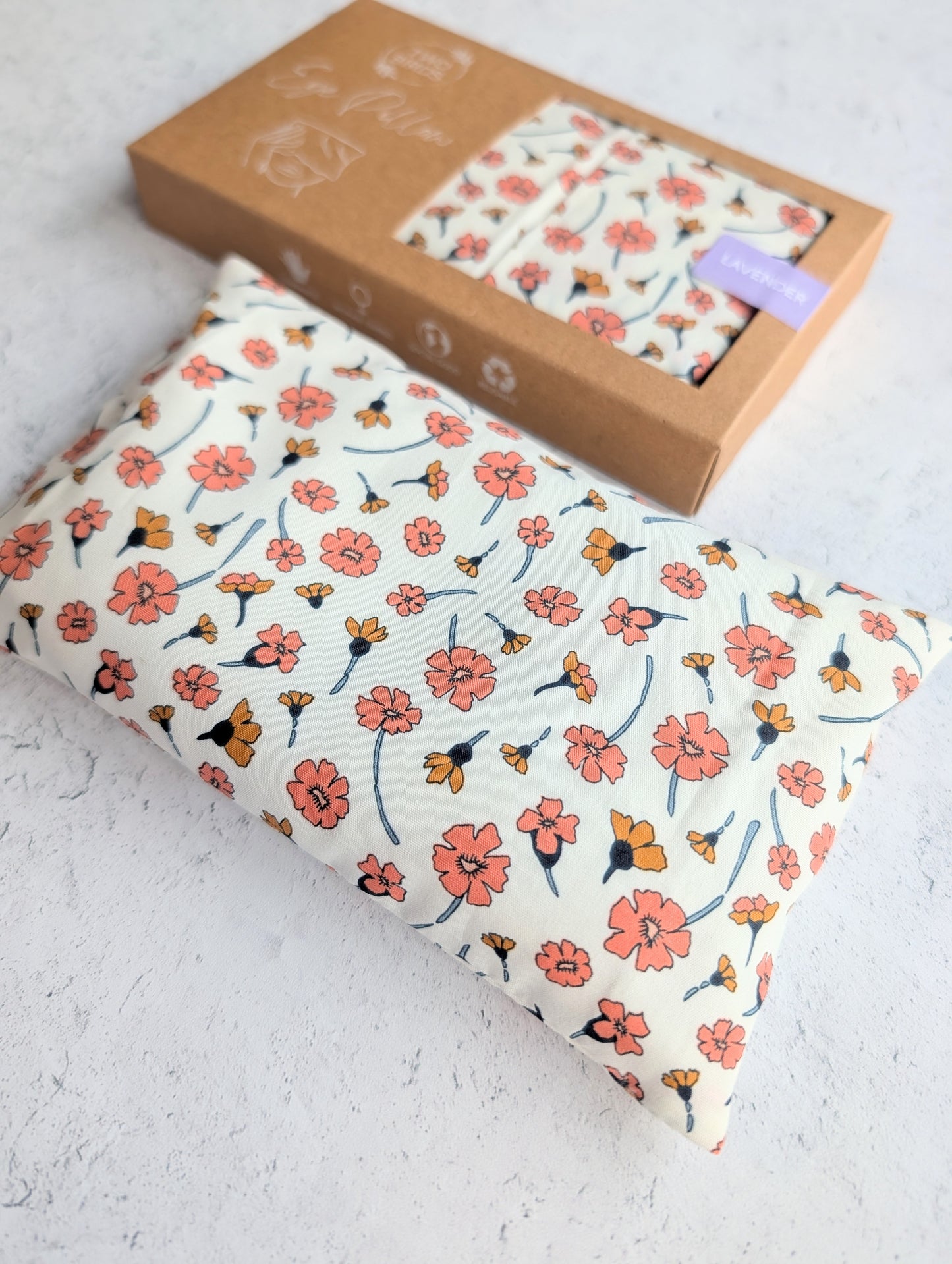 Weighted Eye Pillow - Falling Flowers