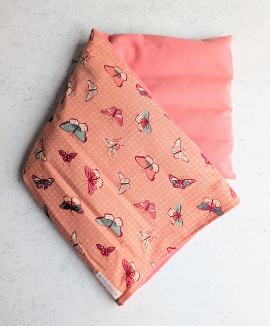 Weighted Heating Pad Cotton/Flannel - Fluttering Lattice