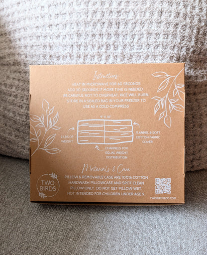 Weighted Heating Pad Cotton/Flannel - Eclipse