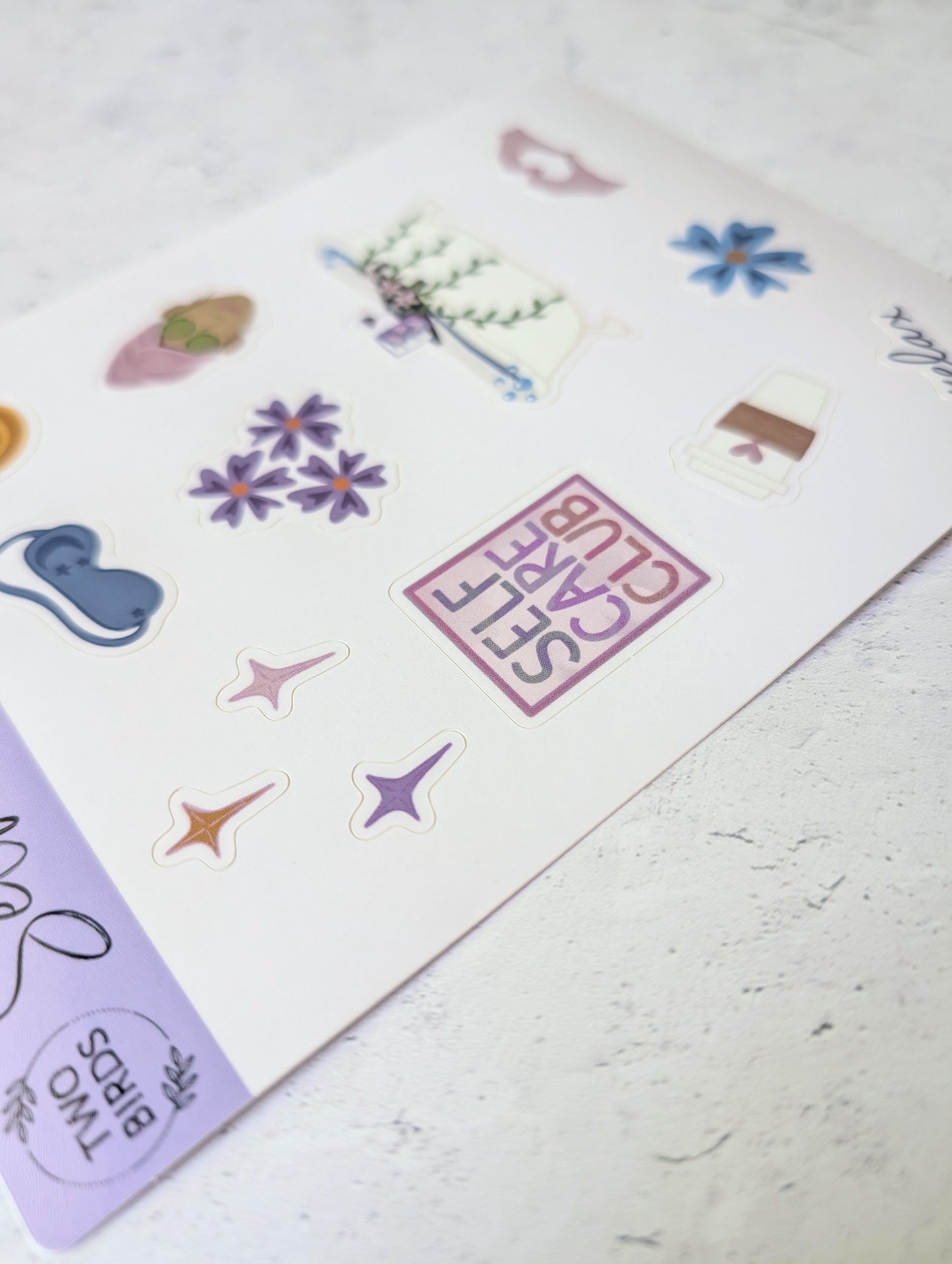 Self Care Sticker Sheet